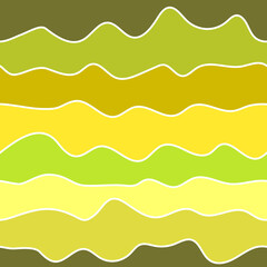 Fototapeta premium Abstract background with colorful geometric shapes. Rainbow seamless pattern. Gradient waves, lines, dynamical forms. Design for poster, fabric, textile