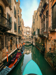 canal in venice, italy