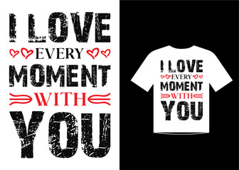Cool mom love quotes t shirt template design vector for mother's day