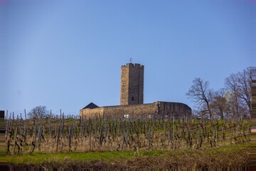 Fototapeta na wymiar The Castle Steinsberg near Sinsheim, Kraichgau Region, Baden-Württemberg, Germany,