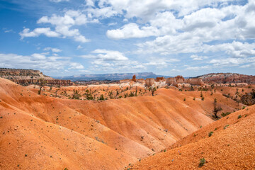 Red Rocks Hoodoos in Bryce Point at Bryce Canyon National Park, Utah