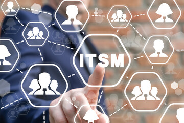 Concept of ITSM - Information Technology Service Management. IT service management and business....