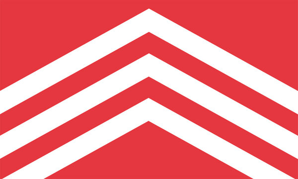 Glamorgan flag vector illustration isolated. Wales, Great Britain territory. UK. Glamorganshire flag.