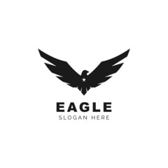 Eagle logo template