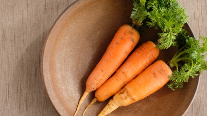 黒田五寸人参、無農薬のおいしいニンジンです。