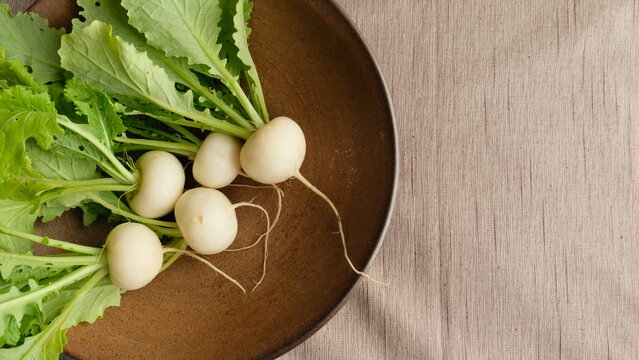 みやま小かぶ、国産野菜を食べよう。