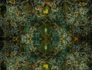 Imaginatory fractal abstract background Image