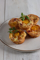 Roti telur Korea or Korean egg bread, known as gyeranppang.