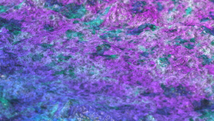 Obraz premium Neon Color Alien Planet Ground Texture 3d Rendering