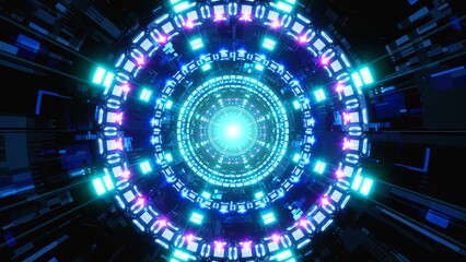 Shining Cyber Tech System Portal Tunnel