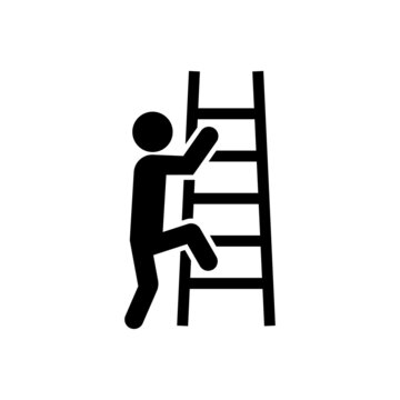 People with stepladder icon.