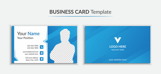 Creative medical business card template