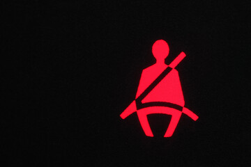Seat belt icon 