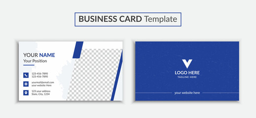 Modern name card and business card