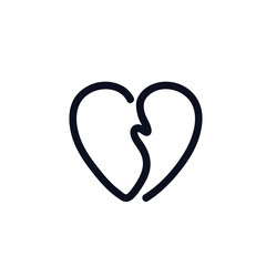 Heart with boxing gloves logo icon sign Symbol struggle for human rights, love for sports Girl power Feminine concept Fashion print clothes apparel greeting invitation card banner poster shop badge