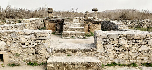 An ancient site of Taxila in Pakistan