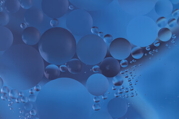 blue bubbles background