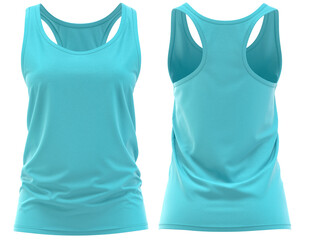 Women's Tank Top (Light Blue)