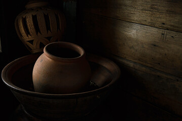 Earthenware Arts and Crafts Fair. at Koh Kret, Nonthaburi, Thailand.