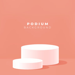 podium Minimal vector background