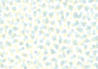 レトロ　水玉　水彩　背景