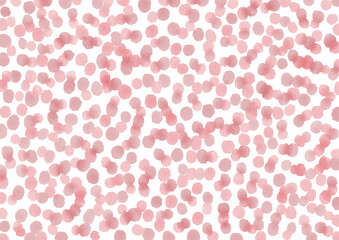 レトロ　水玉　水彩　背景