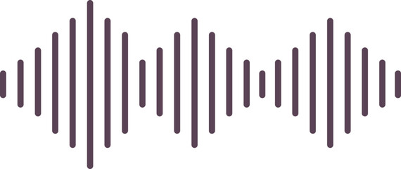Sound Waves Icon Outline Illustration