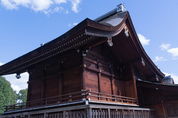 Fototapeta premium Jonangu Shrine, Fushimi-ku, Kyoto.