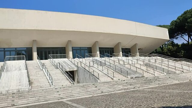 Napoli &ndash; Panoramica dell'Arena Flegrea alla Mostra d'Oltremare