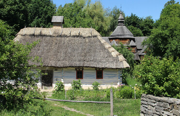 Fototapeta na wymiar Beautiful view of Ukrainian countryside