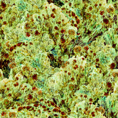 Abstract floral seamless pattern. Design for fabrics, wallpapers, wrapping paper, surfaces.