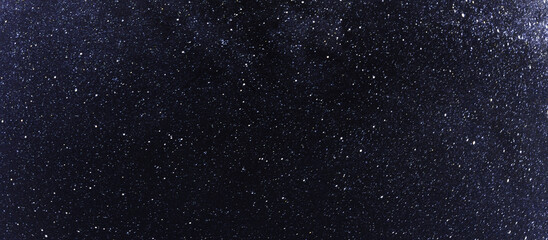 Fototapeta na wymiar Landscape with Milky way galaxy. Night sky with stars.