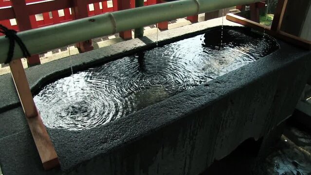 鶴岡八幡宮　手水舎