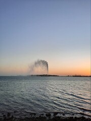 Beautiful Sunset at Jeddah Corniche
