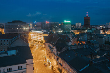 Poznań, Poznan, Wielkopolska, panorama, street, architecture, ulica, architektura, podróże, polska, Poland, Europe, miasto, Polonia, tradycja, architektura, budynki, miasto, widok, street, art, stary  © Wodzownik