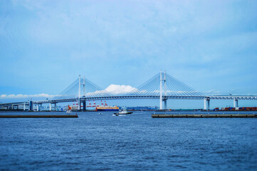 日本の橋　横浜ベイブリッジ