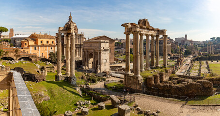 Naklejka na ściany i meble Roman Forum