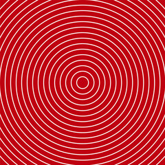 Red Background With White Circles