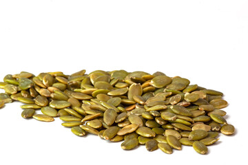 pumpkin seeds on the table