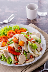 Spicy Vietnamese Sausage Salad