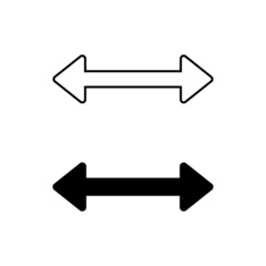 Move left and right arrow icon