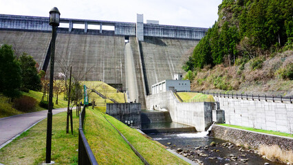 大分県日田市の大山ダム