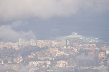 City of Puerto de La Cruz. Tenerife. Canary Islands. Spain.