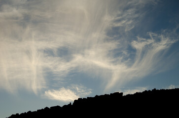 Cloudscape in the Teide National Park. Tenerife. Canary Islands. Spain.