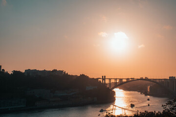 Foto de Oporto atardecer