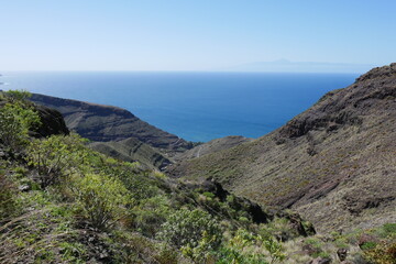 Fototapeta na wymiar Küstenlandschaft bei Agaete auf Gran Canaria
