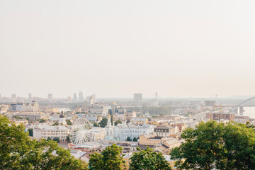 Panorama view of Kyiv, Ukraine