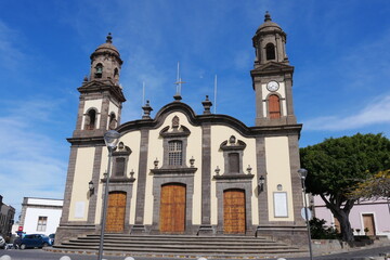 Fototapeta na wymiar Kirche in Guía auf Gran Canaria