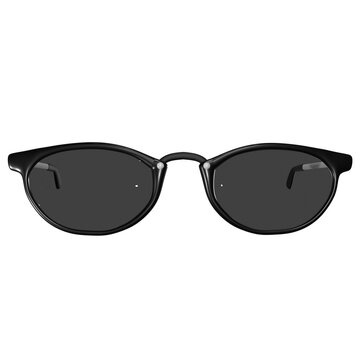 Wayfarer sunglasses with black frames