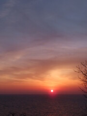 Obraz na płótnie Canvas tramonto